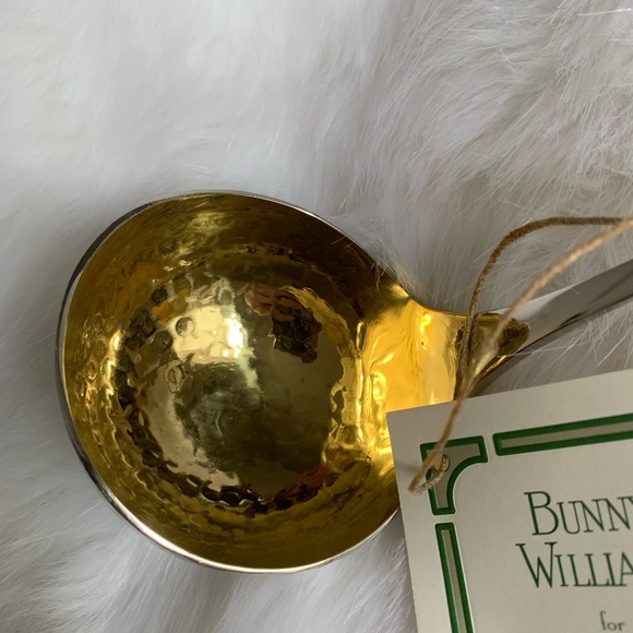 Bunny Williams Hammered Gilt Ladle ! Gorgeous - Picture 4 of 5